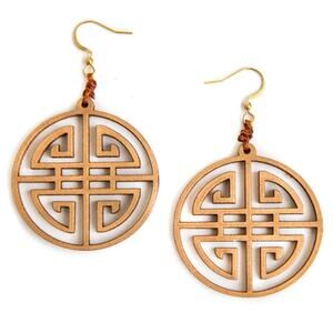 Fair Trade Tagua Organic Earrings Jewelry (Sustainable & Eco-Friendly)